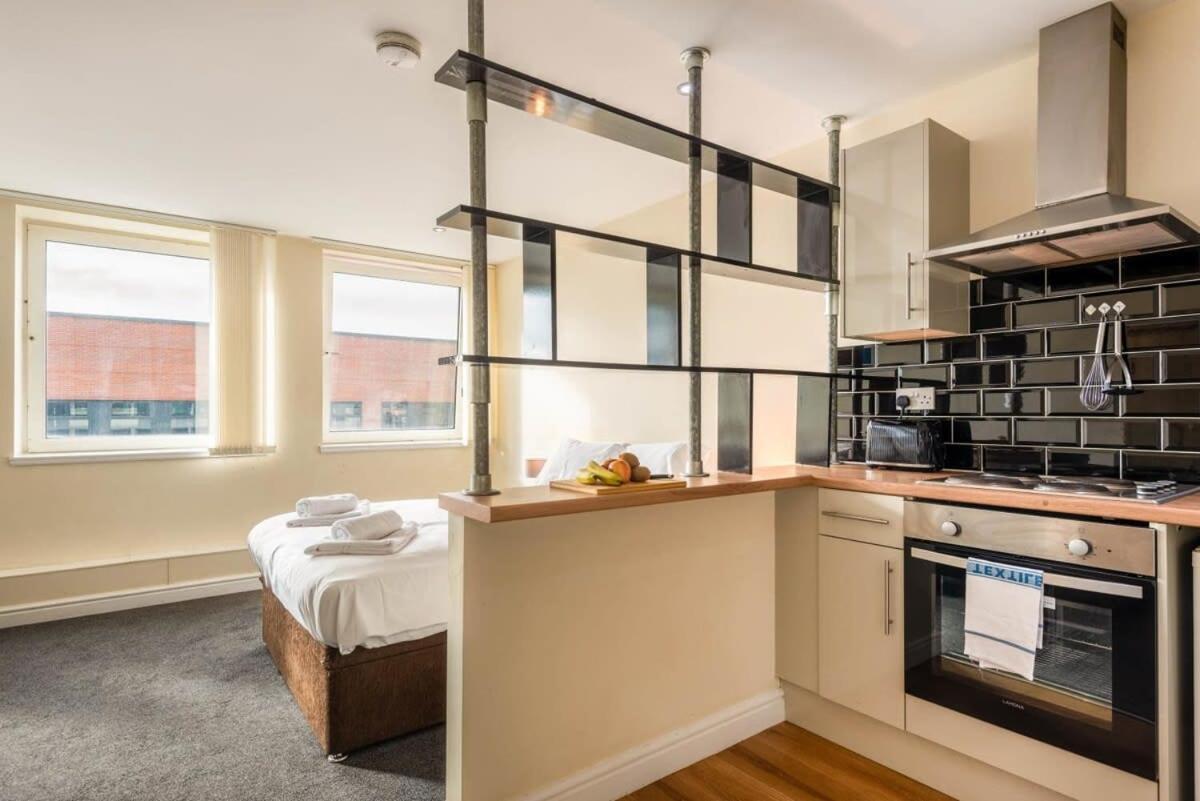 Modern & Bright Budget Studio In Central Doncaster Daire Dış mekan fotoğraf