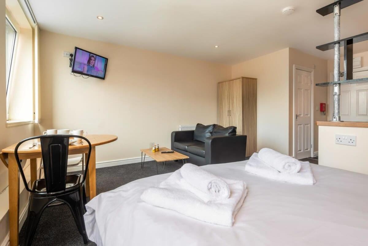 Modern & Bright Budget Studio In Central Doncaster Daire Dış mekan fotoğraf