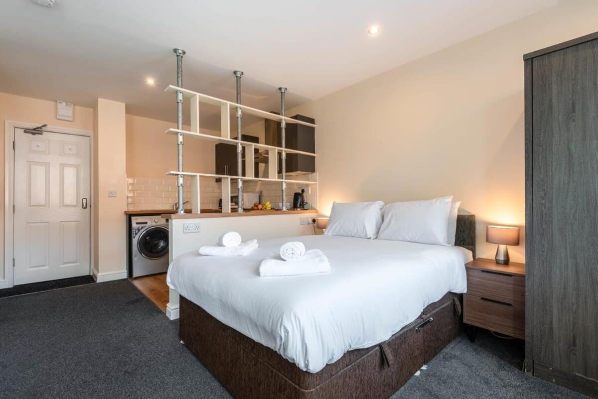 Modern & Bright Budget Studio In Central Doncaster Daire Dış mekan fotoğraf