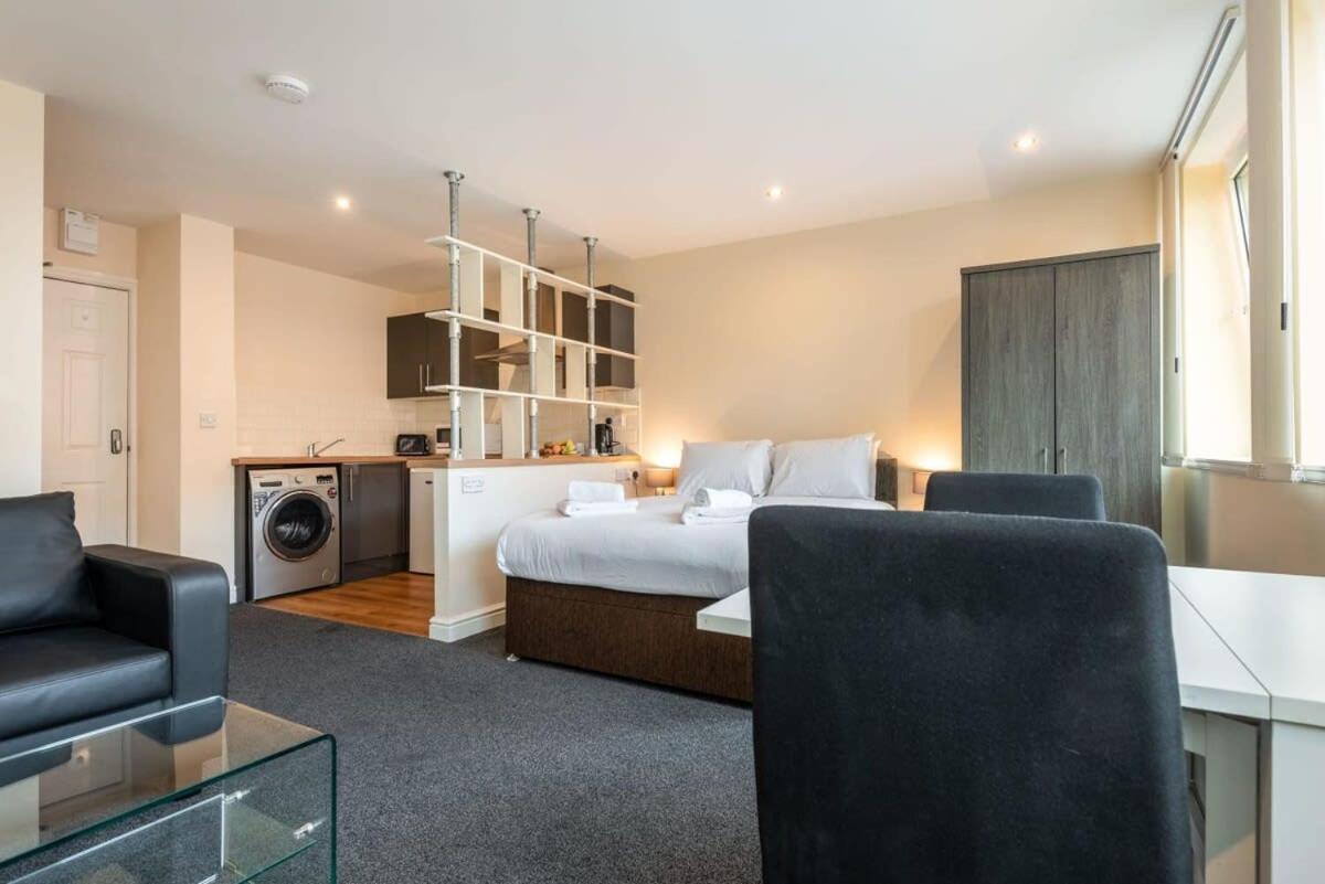 Modern & Bright Budget Studio In Central Doncaster Daire Dış mekan fotoğraf